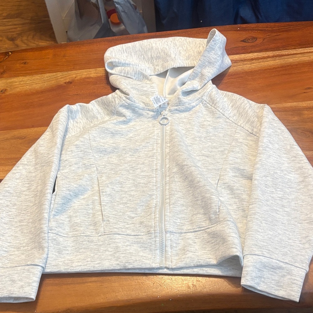 Yogalicious Light Gray Kids Hoodie